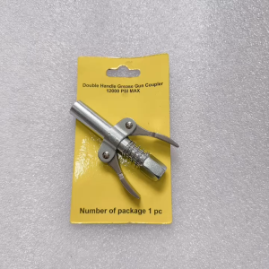 Vòi bơm mỡ lò xo bôi trơn áp suất cao dạng 2 kẹp 6 chấu khóa tiện dụng rhino