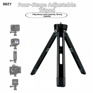 Bbzy | Adjustable 4-Stage Tripod Base for DJI RS3/4 OM6/7P Stabilizers DSLR & Action Cameras