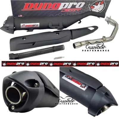 🔥HOT ITEM🔥DYNO PRO STD OPEN EXHAUST 30MM MODEL Y15ZR PNP LC135 V1-V7 DYNOPRO STANDARD CUTTING EXHAUST LC135 DYNO PROJECT