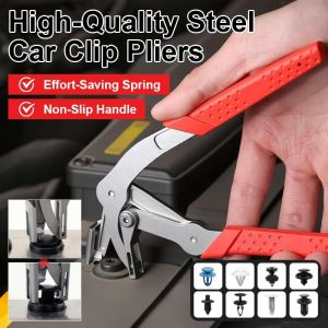 Universal Car Clip Removal Pliers Auto Door Panel Fastener Remover Dashboard Interior Trim Bumper Disassembly Hand Repair Tool