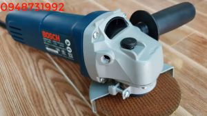 Máy cắt cầm tay giá rẻ điện 220V dây đồng 100% BOSCHTQ GWS 6-100 (670W) - Tặng lưỡi cắt sắt 100mm (1 tấc) - Bảo hành 6 tháng