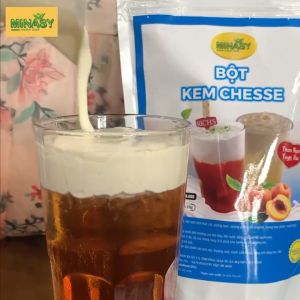 Bột kem cheese phomai sánh mịn thơm béo phủ trà sữa Minasy