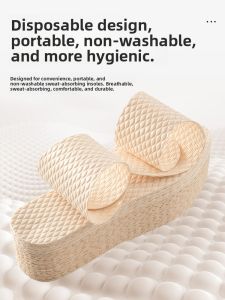 MICUI | Absorbent Anti-Odor Breathable Slip-Resistant Thin Insoles for Womens Shoes