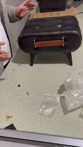 Change shoes home door stool soft bag net red foot light luxury coffee table low stool sofa living room entry simple soft seat