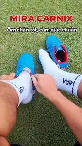 Giày đá bóng sân cỏ nhân tạo MIRA CARNIX chính hãng – Bám sân tốt êm chân siêu bền chính hãng Mira hỗ trợ đổi size bảo hành 12 tháng  [Tặng Vớ ]