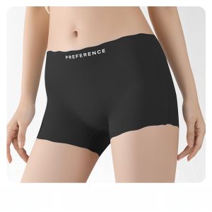 miiow | Womens Briefs Flat Angle Underwear Cool Sensation Safety Pants Anti Exposure Quadrangle Shorts Two In One Shorts Summer