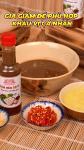 [Chai 310g] Mắm nêm sạch Làng Chài Xưa - Mắm nêm cốt thơm ngon ăn bún gỏi cuốn rất ngon
