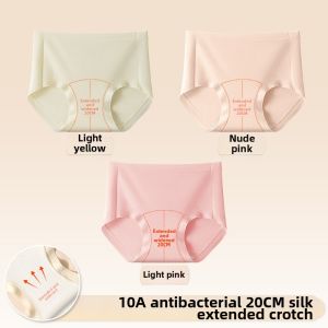 YUNASHA | Antibacterial Extended Crotch Cotton Underwear