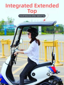 YIJIAYOUPENG | Sunproof Waterproof Windproof Scooter Shelter Canopy