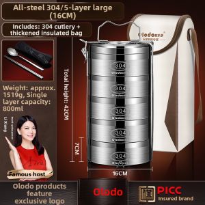 Olodo | Stainless Steel Insulated Lunch Box