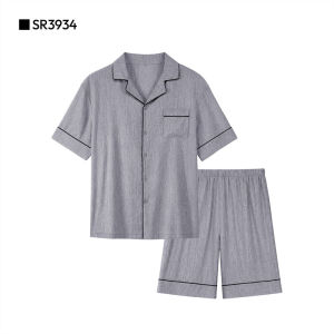 Semir | Antibacterial Comfortable Mens Sleepwear Set Shorts and Shirt