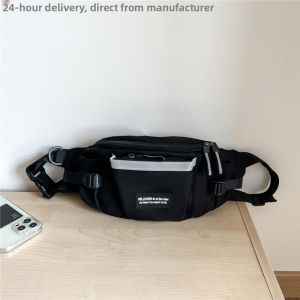 Childrens Cycling Chest Bag 2025 New Style Boys Girls Large Capacity Sports Bag Students Universal Fashion Trend Backpack