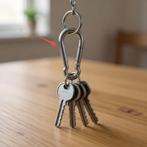 Stainless Steel Carabiner Heavy Duty Clip Hook Spring Snap Hooks Lock Ring Hook for Outdoor Activities M4 M5 M6 M7 M8 M10