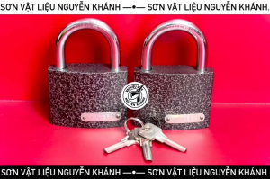 Ổ khóa treo YINYEPAI chính hãng – thép siêu cứng chống cắt chống gỉ kèm 3 chìa an toàn