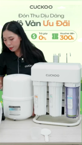 Máy Lọc Nước Để Gầm Cuckoo 9 Lõi K-Pure Signature CP-ERPV0901U/WHVNCV Hàng Chính Hãng BH 12 Tháng