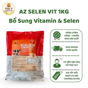 AZ SELEN VIT – Bổ sung vitamin khoáng tăng đậu thai dưỡng buồng trứng kéo dài thời gian đẻ – 1kg