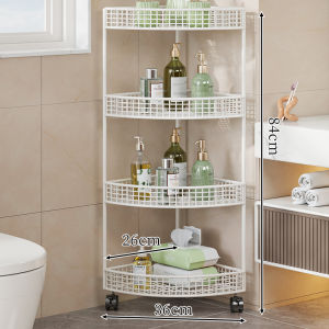 Movable Storage Corner Shelf