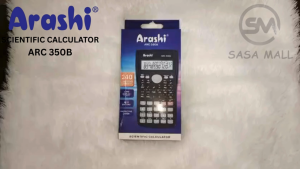 Kalkulator Ilmiah Premium Arashi 12 Digit ARC 350B Electronic Calculator Scientific Digital Tombol Besar Usaha Dagang Sekolah Kantor Check Correct Protective Cover Pelindung 240 Computing Ability Laz Mellius Store Cod