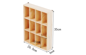 Acrylic Display Box Pop Mart Jasmine Doll Angel Hand-Made Dustproof Molly Blind Box Storage Box