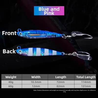 Nilure | Night Glowing Iron Spinning Lure