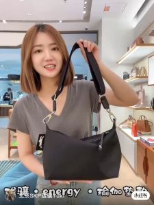 environmentally friendly urban simple waterproof nylon shoulder bag underarm bag crossbody bag shoulder dumpling womens bag