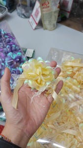 🌼 [READY STOCK] Yellow Flower Corsage Pin with Pearl Beads & Lace Ribbon | Bridal Wedding Brooch | Bunga Pin Kahwin | Wedding Accessories