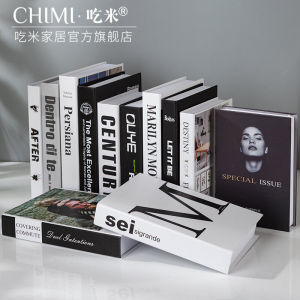 Modern Minimalist Fake Book Decoration Book Emulational Book Accessible Luxury Book Book Bookcase Decoration Photo Prop Books