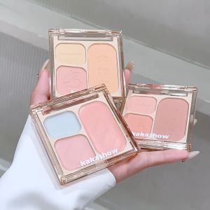 บลัชออน 3 สี ใน 1ตลับ โทนสีชมพู คูลโทน บลัชออน ปัดแก้ม เป็นธรรมชาติ สีสวย ติดทนนานตลอดวัน