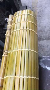 mành rèm tre trúc che nắng màu tự nhiên rộng 1m8 x cao 1m502m 2m50 3mmàn sáo che mưa ban công hành lang có dây kéo dòng dọc đầy đủ