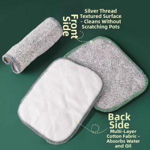 Grease-Resistant Dishcloth Extra Thick