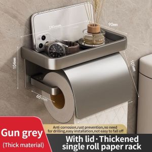 Bathroom Tissue Box No Drilling Toilet Paper Holder Wall Mounted Drawn Paper Storage Rack Hygienic Kitchen Storage Solution