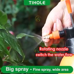 TIHOLE 3L Jet Water Air Pump High Pressure Air Spray Mist Bottle For Home Garden Plant Sprayer Multi Purpose Hand Watering Can Gardening Tools