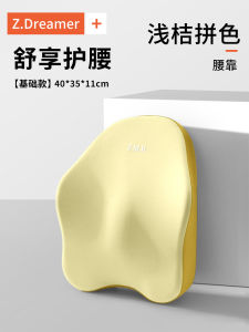 Lumbar Support Pillow Office Lumbar Cushion Back Cushion Maternity Waist Protection Station Back Cushion for a Long Time Handy Gadget Seat Chair Lumbar Support Back Cushion