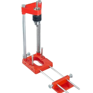 【COD】Precision Drill Guide Bracket for Woodworking | Adjustable Bench Press Locator Holder | Heavy-Duty C