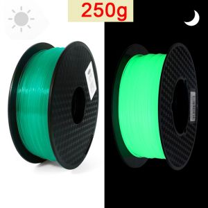 Dây Tóc Phát Sáng Trong Bóng Tối PETG 1.75mm 1kg/500g/250g/200g Độ Bền Cao Màu Xanh Trong Suốt Màu Xanh Lục Cho Máy In 3D