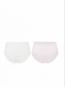 Purcotton | Antibacterial Mid-waist Ventilated Briefs