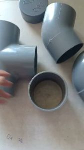Phụ kiện ống nhựa phi 90 Hàng Bình Minh - Nối Nút Bịt Co (góc) Tê (Ba Chạc) móc kẹp inox
