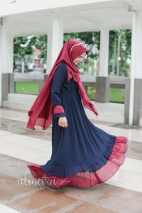 GAMIS SYARI CERUTY BEBYDOLL GAMIS TERBARU