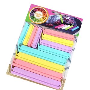 1 sizes Portable Kitchen Storage Food Snack Seal Sealing Bag Clips Sealer Clamp Plastic Tool Kitchen accessories
