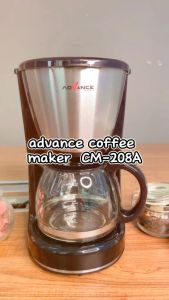 ( Free Bubblewrap ) Coffee Maker Advance CM-208A 0.6L - Mesin Kopi / Mesin pembuat Kopi Otomatis Kapasitas 600ml