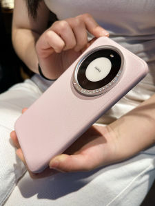 Ultra-Thin Luxury Magnetic Absorption Female Protective Case for Huawei Mate60 pro Simplicity High-End Minimalist Artistic Style