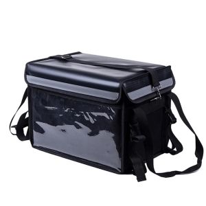 30L Extra Large Insulated Cooler Bag with Ice Pack - Thermal Lunch Box Pizza Delivery Container Car Refrigerator for Fresh Food