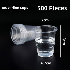 Disposable Thickened Plastic Transparent Airline Cups 2g