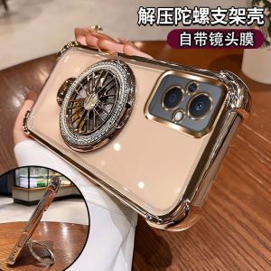 Oppo Reno7Z Silicone Case Transparent Full Cover Shockproof with Lens Film International Version CPH2343 Anti-Fall Design