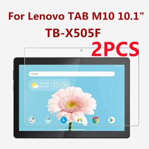 2PCS Tablet Screen Protector For Lenovo Tab M10 TB-X605F X505F 10.1 Inch Anti Scratch Bubble Free Tempered Glass Protective Film