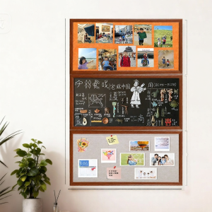 ShowIdea | Magnetic Wall-mounted Display Board Felt Board Combination Multi-functional