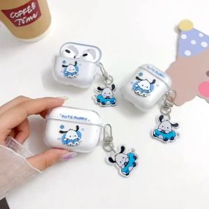 KOOYIINN TWS Earphone True Wireless Stereo HIFI Sentuh Earbud i12 Dengan TPU Casing Kartun Lucu Transparan - EP06