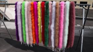 2 Meter Turkey Marabou Feather Boa 50g Soft Fluffy Wrap Scarf for Wedding Bridal Party Dance Carnival Costume Decoration