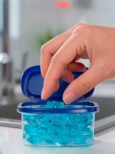 Silver Ion Nano Beads 3-in-1 Pipeline Deodorizer - Deep Cleaning Deodorize & Freshen Pest & Bacteria Control - Fresh Clean & Odour-Free - Perfect for Bathroom Kitchen & Laundry Drain