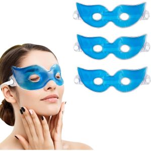 Reusable Cooling Gel Eye Mask – Hot & Cold Compress Pads for Eye Relaxation & Soothing Comfort Ideal for Tired Eyes